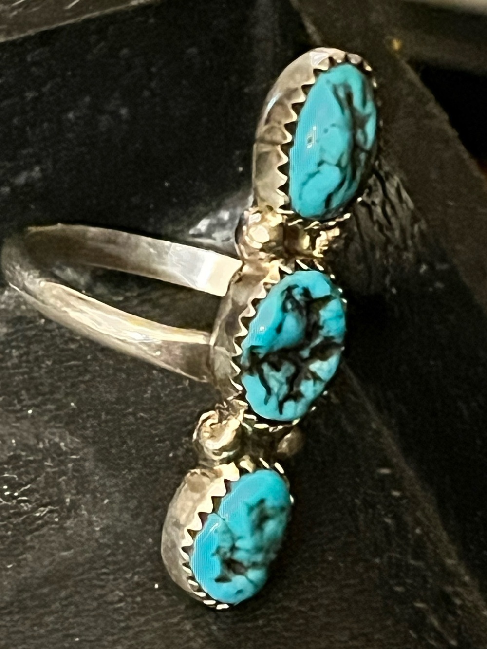 Native American Sterling and Turquoise ring